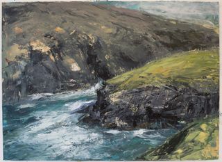 Erris Head I - Acrylic on Paper