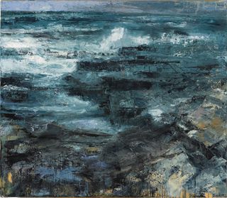 Ocean Frequency II - Oil on Canvas