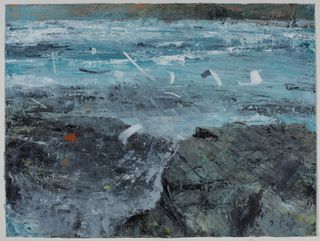 Ocean Frequency IV - Oil on Canvas